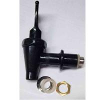 Кран в сборе для горячей воды с уплотн. и гайкой черный