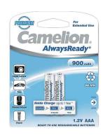 Элемент-Ni-MH-AAA-R03-900мАч-Camelion-AlwaysReady-BL2