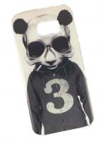 Samsung-S7-EDGE-SM-G935FD-бампер-силиконовый-с-рисунком-Panda-Man