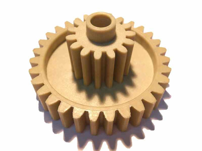 Шестерня редуктора мясорубки Vitek, Saturn, Delfa, Rolsen Д-66/29мм, зубья 31/15шт., (Прямой/прямой