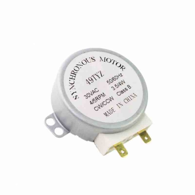 Двигатель вращения поддона СВЧ 49TYZ, 3,5 4Вт, 4 5 об мин, шток 14мм, 30В