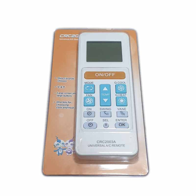 Пульт универсальный для кондиционеров CRC2003A (QUNDA)