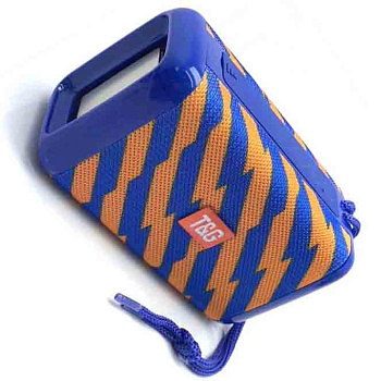 Портативная-колонка-TG163-оранжево-синий