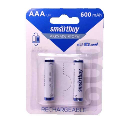 Аккумулятор AAA Ni-MH 600мАч 1.2V SmartBuy BL2