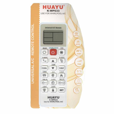 Пульт универсальный для кондиционеров Whirlpool K-WP633 (Huayu)