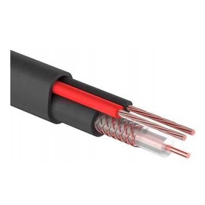 Кабель для видеонаблюдения STR КВК-Пс-3 2х0,75 мм2