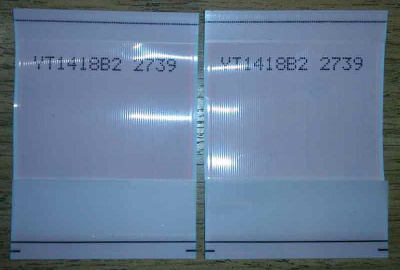 Cable (Шлейф) Samsung UE46D6100SWXRU Ver.HQ03 YT1418B2 2739 Д=57 Ш=42 Шаг=0,5 N=76