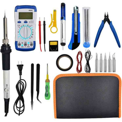 Набор-инструментов-для-пайки-(23-в-1)-Soldering-iron-kit