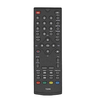 Пульт DVB-T2 ресивера Huayu T2206, T2203