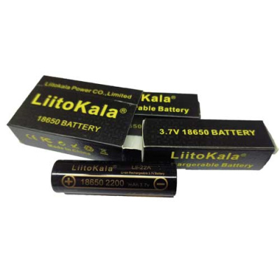 Аккумулятор-Li-ion-18650-3.7В-2200мАч-(емк.реал=2200мАч)-lii-22A-LiitoKala