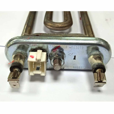 ТЭН стиральной машины 1600Вт 230B L 160мм AEG33121513 LG Kawai Фото 2